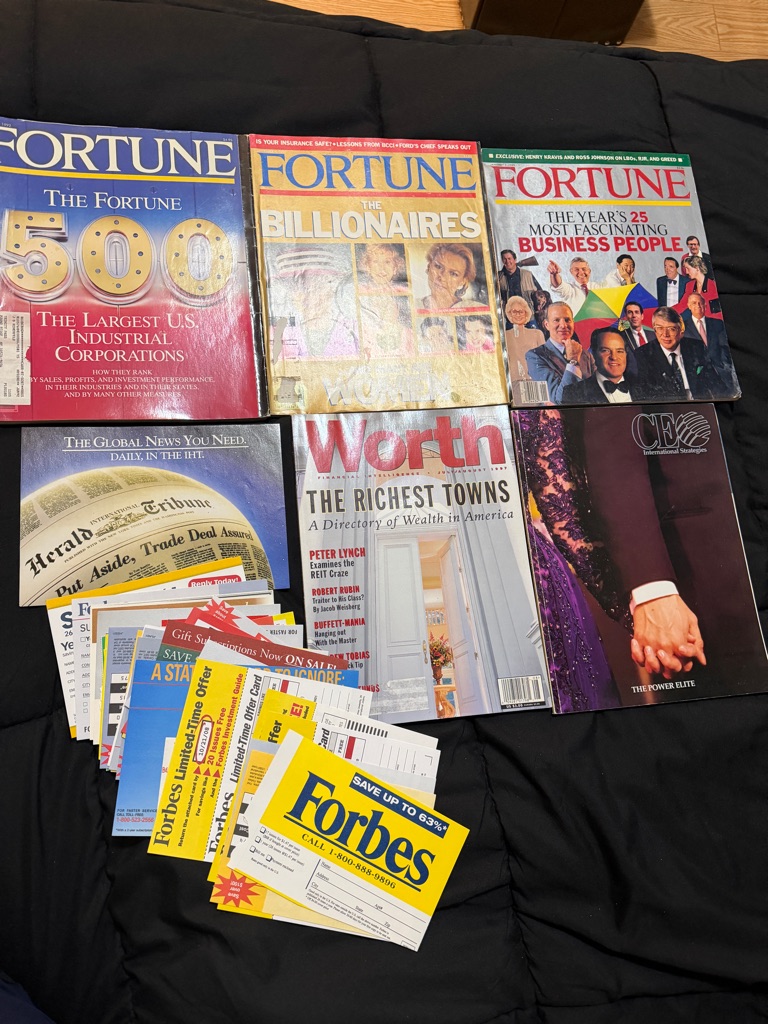 Fortune Old Magazines